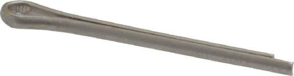 Made in USA - 1/16" Diam x 3/4" Long Extended Prong Cotter Pin - Grade 18-8, Uncoated, Stainless Steel - Apex Tool & Supply