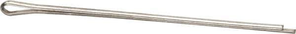 Made in USA - 1/16" Diam x 2" Long Extended Prong Cotter Pin - Grade 18-8, Uncoated, Stainless Steel - Apex Tool & Supply