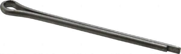 Made in USA - 3/32" Diam x 1-1/2" Long Extended Prong Cotter Pin - Grade 18-8, Uncoated, Stainless Steel - Apex Tool & Supply