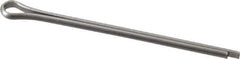 Made in USA - 3/32" Diam x 1-3/4" Long Extended Prong Cotter Pin - Grade 18-8, Uncoated, Stainless Steel - Apex Tool & Supply
