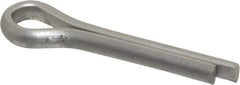 Made in USA - 5/32" Diam x 3/4" Long Extended Prong Cotter Pin - Grade 18-8, Uncoated, Stainless Steel - Apex Tool & Supply