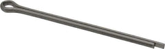 Made in USA - 5/32" Diam x 3" Long Extended Prong Cotter Pin - Grade 18-8, Uncoated, Stainless Steel - Apex Tool & Supply