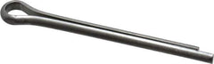 Made in USA - 3/16" Diam x 2" Long Extended Prong Cotter Pin - Grade 18-8, Uncoated, Stainless Steel - Apex Tool & Supply