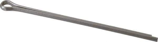 Made in USA - 3/16" Diam x 4" Long Extended Prong Cotter Pin - Grade 18-8, Uncoated, Stainless Steel - Apex Tool & Supply