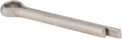 Made in USA - 1/4" Diam x 2" Long Extended Prong Cotter Pin - Grade 18-8, Uncoated, Stainless Steel - Apex Tool & Supply