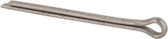 Made in USA - 1/4" Diam x 4" Long Extended Prong Cotter Pin - Grade 18-8, Uncoated, Stainless Steel - Apex Tool & Supply