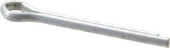 Made in USA - 3/16" Diam x 1-3/4" Long Extended Prong Cotter Pin - Grade 2, Zinc-Plated, Steel - Apex Tool & Supply