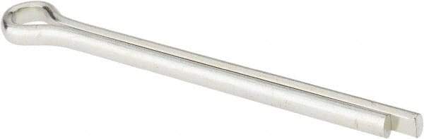 Value Collection - 5/16" Diam x 4" Long Extended Prong Cotter Pin - Grade 2, Zinc-Plated, Steel - Apex Tool & Supply