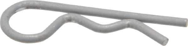 Made in USA - 1/4 to 5/16" Shaft Diam, 1-1/8" Long, 0.059" Wire Diam, Hair Pin Cotter - Grades 302 & 18-8 Stainless Steel - Apex Tool & Supply