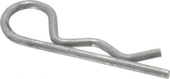 Made in USA - 5/16 to 3/8" Shaft Diam, 1-7/16" Long, 0.073" Wire Diam, Hair Pin Cotter - Apex Tool & Supply