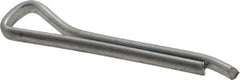 Made in USA - 1/8" Diam x 1" Long Hammerlock Cotter Pin - Grade 2, Zinc-Plated, Steel - Apex Tool & Supply