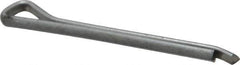 Made in USA - 1/8" Diam x 1-1/2" Long Hammerlock Cotter Pin - Grade 2, Zinc-Plated, Steel - Apex Tool & Supply