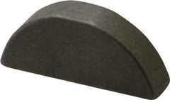 Made in USA - #809 Standard Woodruff Key - 1-1/8" Long x 1/4" Wide, Steel - Apex Tool & Supply