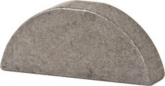 Made in USA - #1011 Standard Woodruff Key - 1-3/8" Long x 5/16" Wide, Steel - Apex Tool & Supply