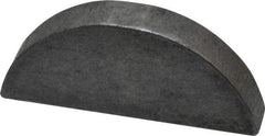 Made in USA - #812 Standard Woodruff Key - 1-1/2" Long x 1/4" Wide, Steel - Apex Tool & Supply