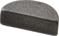 Made in USA - #403 Standard Woodruff Key - 3/8" Long x 1/8" Wide, Alloy Steel - Apex Tool & Supply