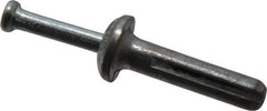 Powers Fasteners - 3/16" Diam, 3/16" Drill, 7/8" OAL, 1-1/8" Min Embedment Hammer Drive Concrete Anchor - Steel (Drive Pin)/Zamac Alloy (Body), Zinc-Plated Finish, Mushroom Head - Apex Tool & Supply