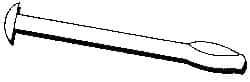 Powers Fasteners - 3/8" Diam, 3/8" Drill, 3-1/2" OAL, 2-3/4" Min Embedment Split-Drive Concrete Anchor - Steel, Zinc-Plated Finish, Round Head - Apex Tool & Supply