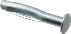Powers Fasteners - 3/8" Diam, 3/8" Drill, 2-1/2" OAL, 1-9/16" Min Embedment Split-Drive Concrete Anchor - Steel, Zinc-Plated Finish, Round Head - Apex Tool & Supply