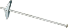 Powers Fasteners - 3/16" Screw, 3/16" Diam, 6" Long, Toggle Bolt Drywall & Hollow Wall Anchor - 1/2" Drill, Zinc Plated, Steel, Grade Zamac 7, Use in Drywall & Wallboard - Apex Tool & Supply