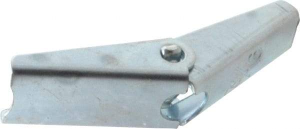 Powers Fasteners - 3/16" Screw, 3/16" Diam, 3" Long, Toggle Bolt Drywall & Hollow Wall Anchor - 1/2" Drill, Zinc Plated, Steel, Grade Zamac 7, Use in Drywall & Wallboard - Apex Tool & Supply