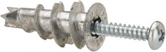 Powers Fasteners - #8 Screw, 1-5/16" Long, 3/8 to 1" Thick, Self Drilling Drywall & Hollow Wall Anchor - Zinc Plated, Use in Wallboard - Apex Tool & Supply