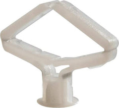Powers Fasteners - 5/16" Diam, 1-1/8" Long, 3/8" Thick, Plastic Toggle Drywall & Hollow Wall Anchor - 5/16" Drill, Plastic, Use in Concrete, & Masonry & Wallboard - Apex Tool & Supply