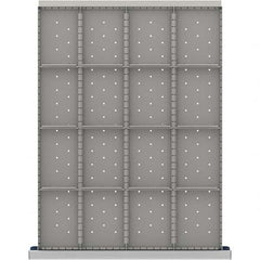 LISTA - 16-Compartment Drawer Divider Layout for 3.15" High Drawers - Apex Tool & Supply