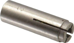 Powers Fasteners - 3/8" Diam, 1/2" Drill, 1-5/8" Min Embedment Drop-In Concrete Anchor - 303 Stainless Steel, 5/8" Thread Length - Apex Tool & Supply