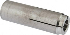 Powers Fasteners - 3/4" Diam, 1" Drill, 2-3/4" Min Embedment Drop-In Concrete Anchor - 303 Stainless Steel, 1-3/8" Thread Length - Apex Tool & Supply