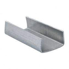 Made in USA - 1/2 Inch Wide, Snap On, Steel Open Seal - 1,000 Piece - Apex Tool & Supply