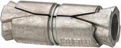 Powers Fasteners - 5/16" Diam, 5/8" Drill, 1-5/8" OAL, 2" Min Embedment Double Expansion Concrete Anchor - Zamac Alloy - Apex Tool & Supply