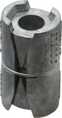 Powers Fasteners - 3/8" Diam, 3/4" Drill, 2" OAL, 2" Min Embedment Double Expansion Concrete Anchor - Zamac Alloy, Flat Head - Apex Tool & Supply