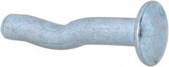 Powers Fasteners - 3/16" Diam, 3/16" Drill, 1" OAL, 2-1/2" Min Embedment Split-Drive Concrete Anchor - Grade 8.2 Steel, Zinc-Plated Finish, Mushroom Head - Apex Tool & Supply