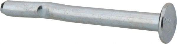 Powers Fasteners - 3/16" Diam, 3/16" Drill, 2" OAL, 1-1/4" Min Embedment Split-Drive Concrete Anchor - Grade 8.2 Steel, Zinc-Plated Finish, Mushroom Head - Apex Tool & Supply