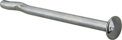Powers Fasteners - 3/16" Diam, 3/16" Drill, 3" OAL, 1-1/4" Min Embedment Split-Drive Concrete Anchor - Grade 8.2 Steel, Zinc-Plated Finish, Mushroom Head - Apex Tool & Supply