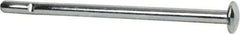 Powers Fasteners - 3/16" Diam, 3/16" Drill, 3-1/2" OAL, 7/8" Min Embedment Split-Drive Concrete Anchor - Grade 8.2 Steel, Zinc-Plated Finish, Mushroom Head - Apex Tool & Supply