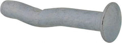 Powers Fasteners - 1/4" Diam, 1/4" Drill, 1-1/2" OAL, 1" Min Embedment Split-Drive Concrete Anchor - Grade 8.2 Steel, Zinc-Plated Finish, Mushroom Head - Apex Tool & Supply