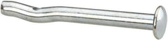 Powers Fasteners - 1/4" Diam, 1/4" Drill, 2-1/2" OAL, 1-1/4" Min Embedment Split-Drive Concrete Anchor - Grade 8.2 Steel, Zinc-Plated Finish, Mushroom Head - Apex Tool & Supply