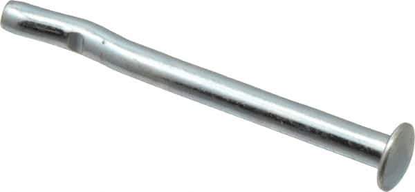 Powers Fasteners - 1/4" Diam, 1/4" Drill, 3" OAL, 1-1/4" Min Embedment Split-Drive Concrete Anchor - Grade 8.2 Steel, Zinc-Plated Finish, Mushroom Head - Apex Tool & Supply