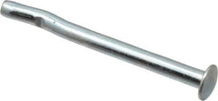 Powers Fasteners - 1/4" Diam, 1/4" Drill, 3" OAL, 1-1/4" Min Embedment Split-Drive Concrete Anchor - Grade 8.2 Steel, Zinc-Plated Finish, Mushroom Head - Apex Tool & Supply