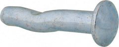 Powers Fasteners - 3/8" Diam, 3/8" Drill, 2" OAL, 1-3/4" Min Embedment Split-Drive Concrete Anchor - Grade 8.2 Steel, Zinc-Plated Finish, Mushroom Head - Apex Tool & Supply