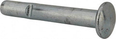 Powers Fasteners - 1/2" Diam, 1/2" Drill, 3-1/2" OAL, Split-Drive Concrete Anchor - Grade 8.2 Steel, Zinc-Plated Finish, Mushroom Head - Apex Tool & Supply