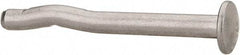 Powers Fasteners - 3/16" Diam, 3/16" Drill, 2" OAL, Split-Drive Concrete Anchor - 316 Stainless Steel, Mushroom Head - Apex Tool & Supply