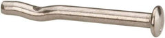 Powers Fasteners - 1/4" Diam, 1/4" Drill, 2-1/2" OAL, Split-Drive Concrete Anchor - 316 Stainless Steel, Mushroom Head - Apex Tool & Supply
