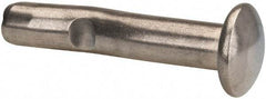 Powers Fasteners - 3/8" Diam, 3/8" Drill, 2" OAL, Split-Drive Concrete Anchor - 316 Stainless Steel, Mushroom Head - Apex Tool & Supply