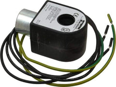 Parker - 24 Volt, 18 Coil Lead Length, Class F, Solenoid Coil - 16.0 Watt, NEMA 4X Enclosure, Use with Parker Skinner Gold Ring Series Valves - Apex Tool & Supply