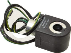 Parker - 240 Volt, 18 Coil Lead Length, Class F, Solenoid Coil - 16.0 Watt, NEMA 4X Enclosure, Use with Parker Skinner Gold Ring Series Valves - Apex Tool & Supply