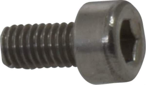 Value Collection - M3x0.50 Metric Coarse Hex Socket Drive, Socket Cap Screw - Grade 18-8 & Austenitic A2 Stainless Steel, Fully Threaded, 6mm Length Under Head - Apex Tool & Supply