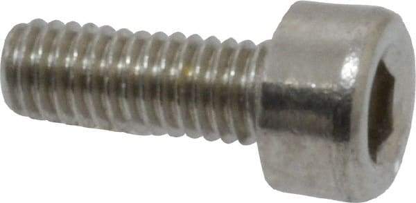 Value Collection - M3x0.50 Metric Coarse Hex Socket Drive, Socket Cap Screw - Grade 18-8 & Austenitic A2 Stainless Steel, Fully Threaded, 8mm Length Under Head - Apex Tool & Supply